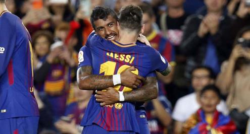 باولينيو متأهب لخوض الكلاسيكو